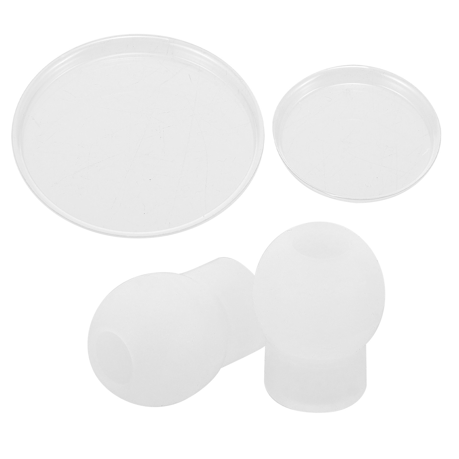 Silicone Ear Tip Replacement - 1 Conjunto de Pontas de Silicone