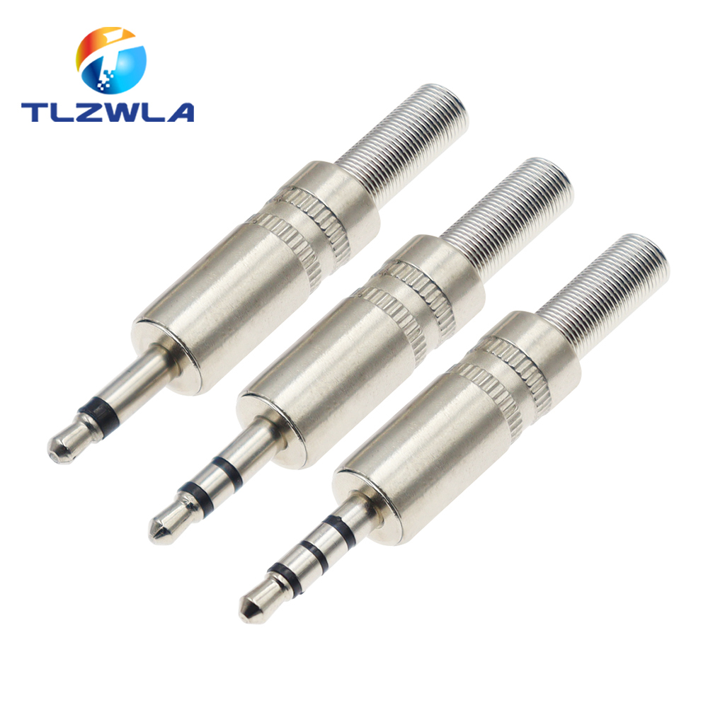 Cable Extension 3.5 - 5 pçs reparo de metal 3.5mm