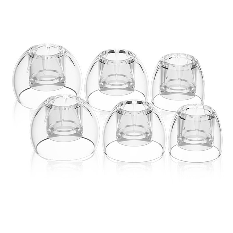 Silicone Ear Tip Replacement - Ponteiras de silicone A23F para KZ