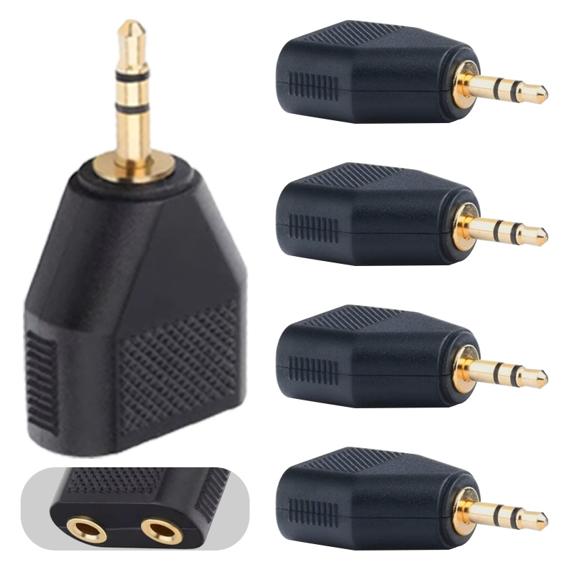 Audio Splitter Y - 2/4/8 pces 3.5mm estéreo fêmea jack