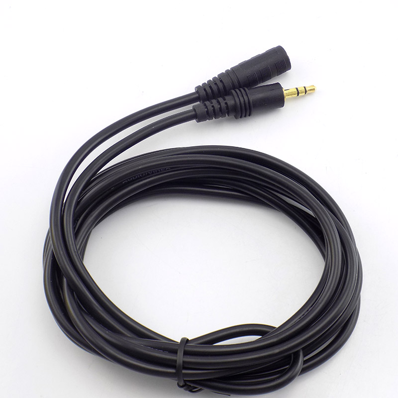 1.5/3/5/10m 3.5mm estéreo mach - Cable Extension 3.5 avaliação e preço