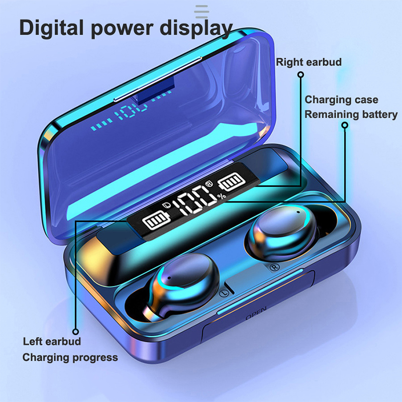 2026 f9 fones de ouvido sem fi - Bluetooth Headset On Ear avaliação e preço