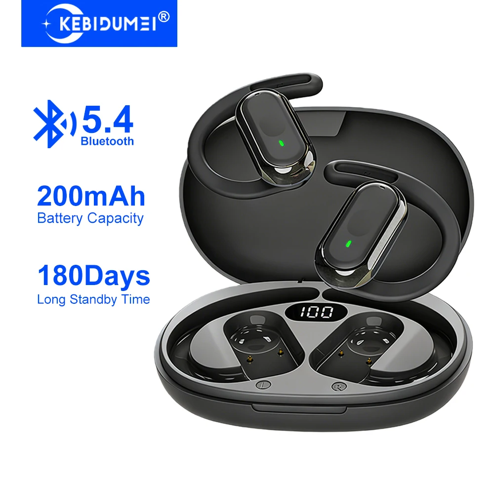 KEBIDUMEI fones de ouvido blue - Sports Earphone Hook avaliação e preço