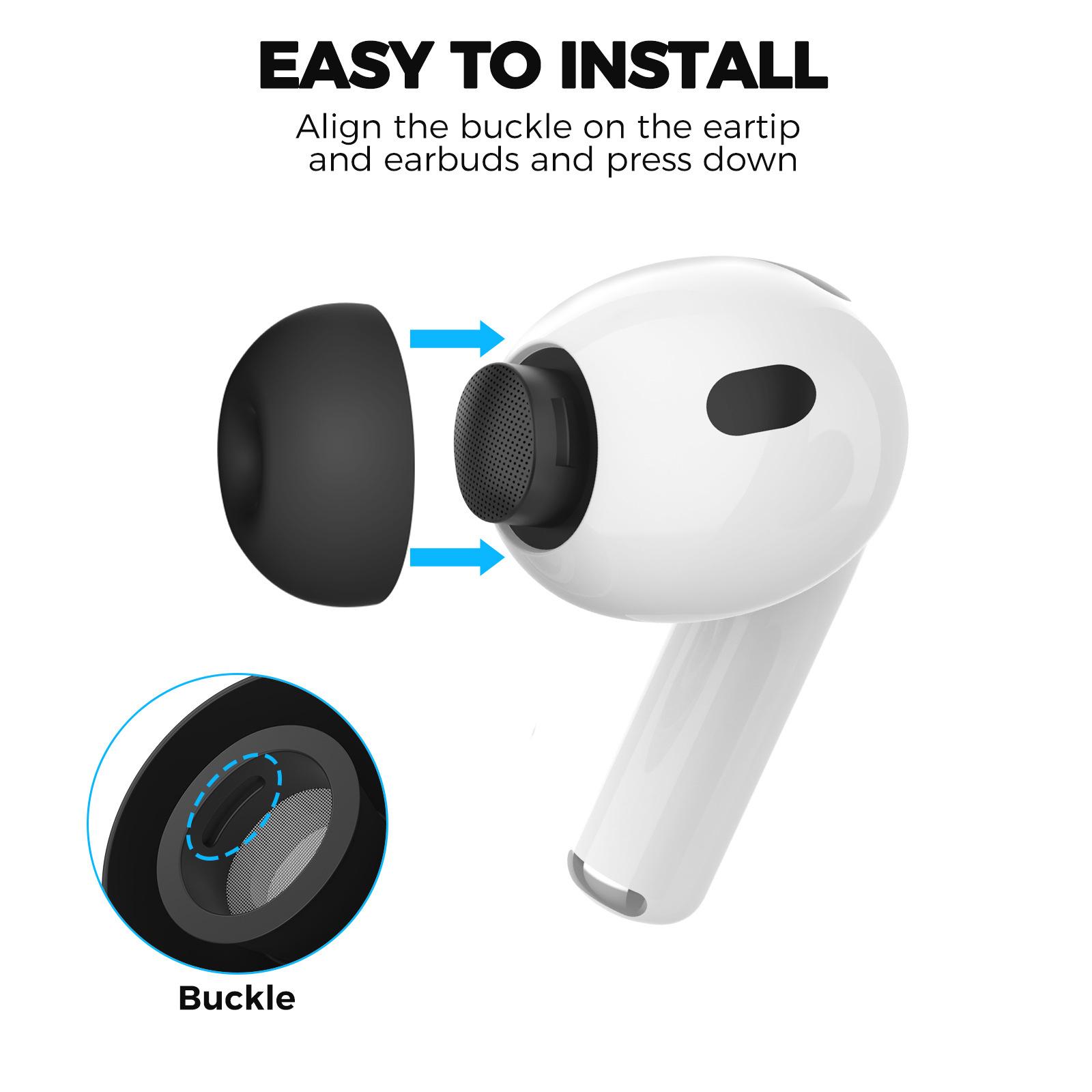 Para AirPods Pro 3: Kit XDcase - Silicone Ear Tip Replacement avaliação e preço