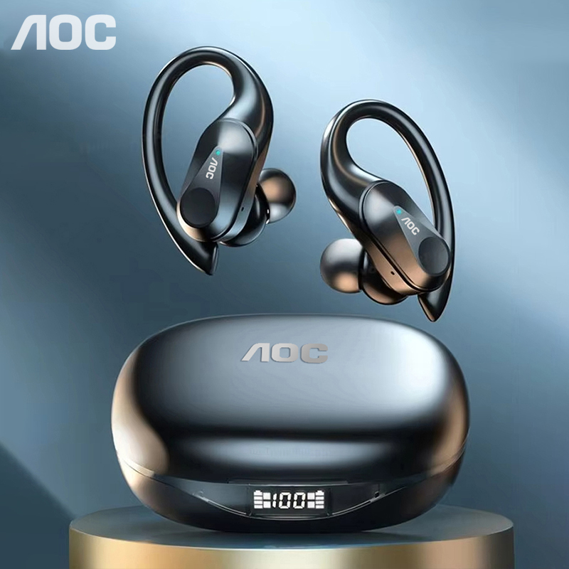 Fone de Ouvido Esportivo AOC S - Wired Earphone Mic avaliação e preço
