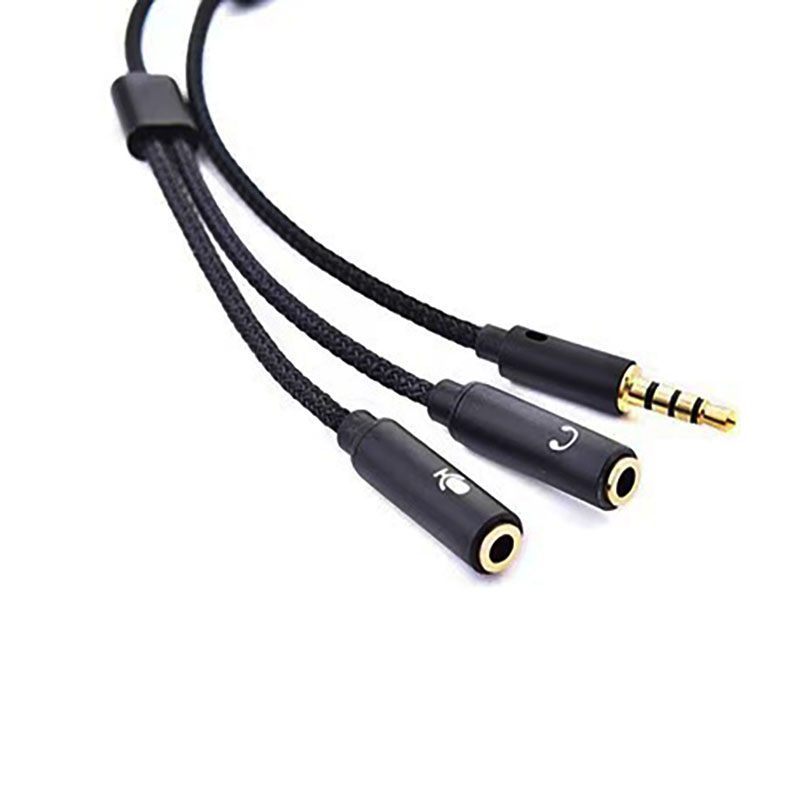 Divisor de áudio de 3,5 mm Y J - Audio Splitter Y avaliação e preço