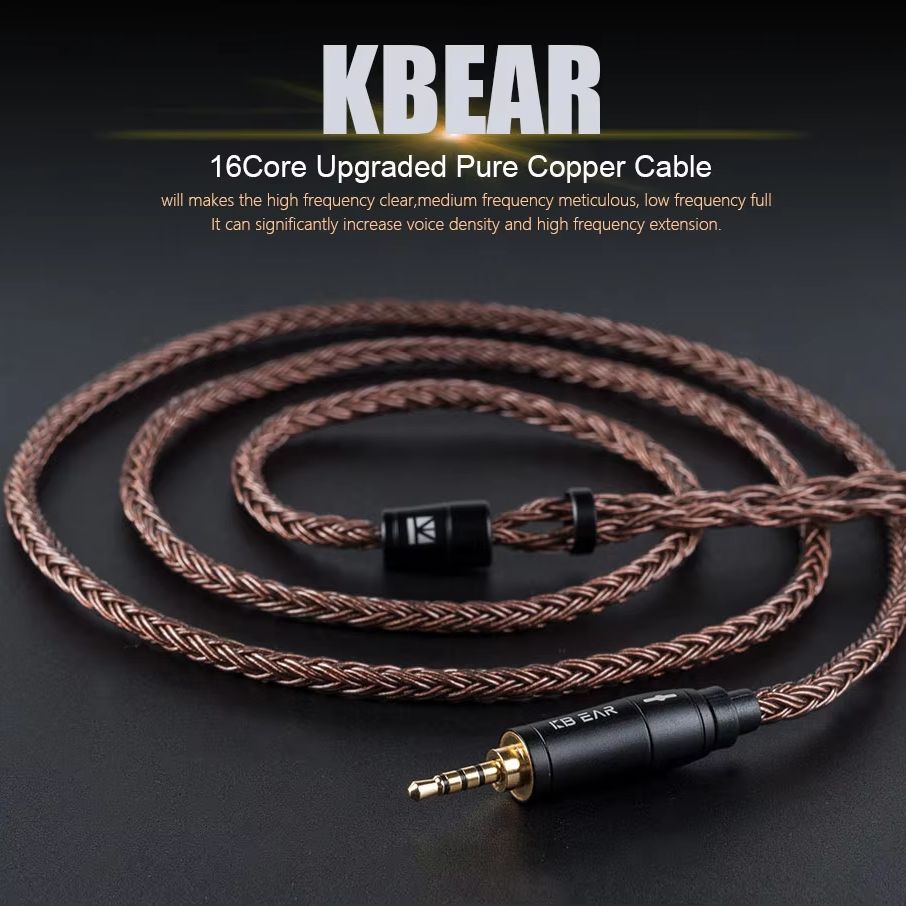 KBEAR cabo de fone de ouvido I - In Ear Monitor Iem avaliação e preço