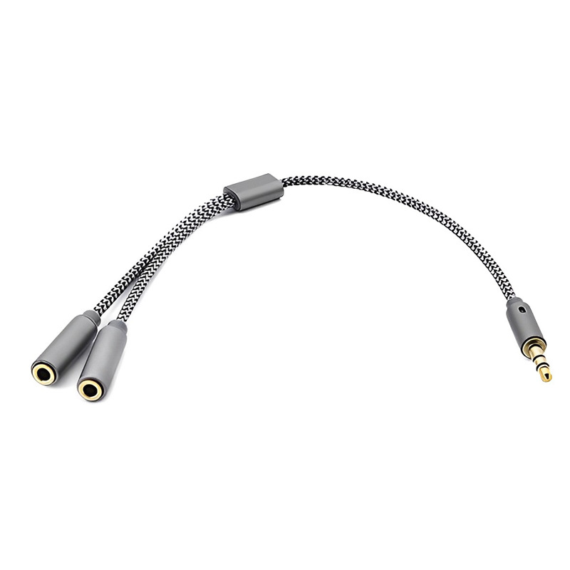 Divisor de áudio de 3,5 mm Y J - Audio Splitter Y avaliação e preço