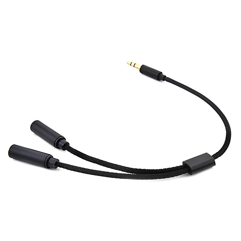 Divisor de áudio de 3,5 mm Y J - Audio Splitter Y avaliação e preço